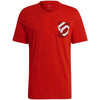 T-Shirt Five Ten Brand of the Brave - Rosso