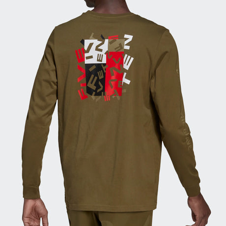 Maglia maniche lunghe Five Ten Graphic - Marrone - E