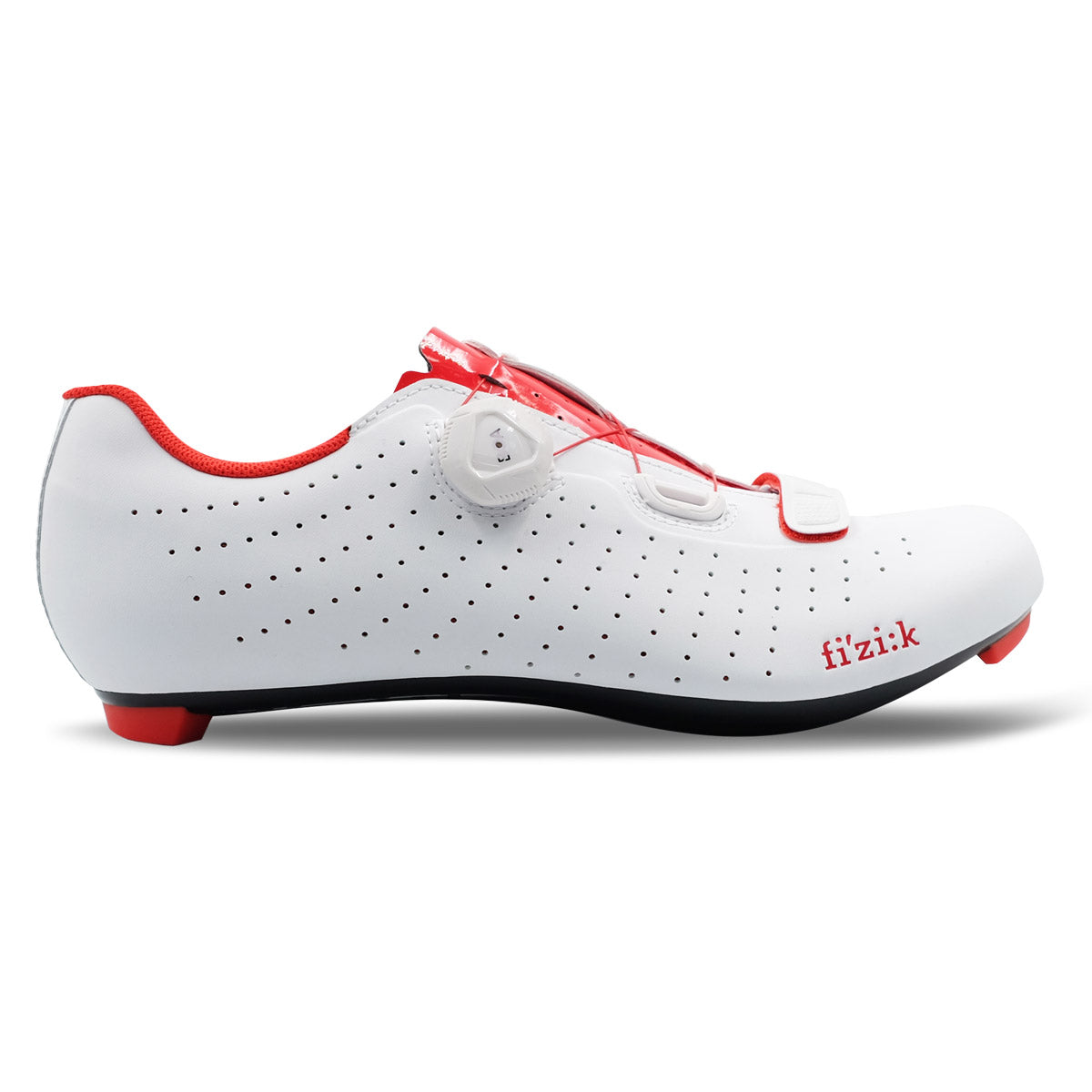 Fizik Tempo R5 Overcurve Shoes - White red