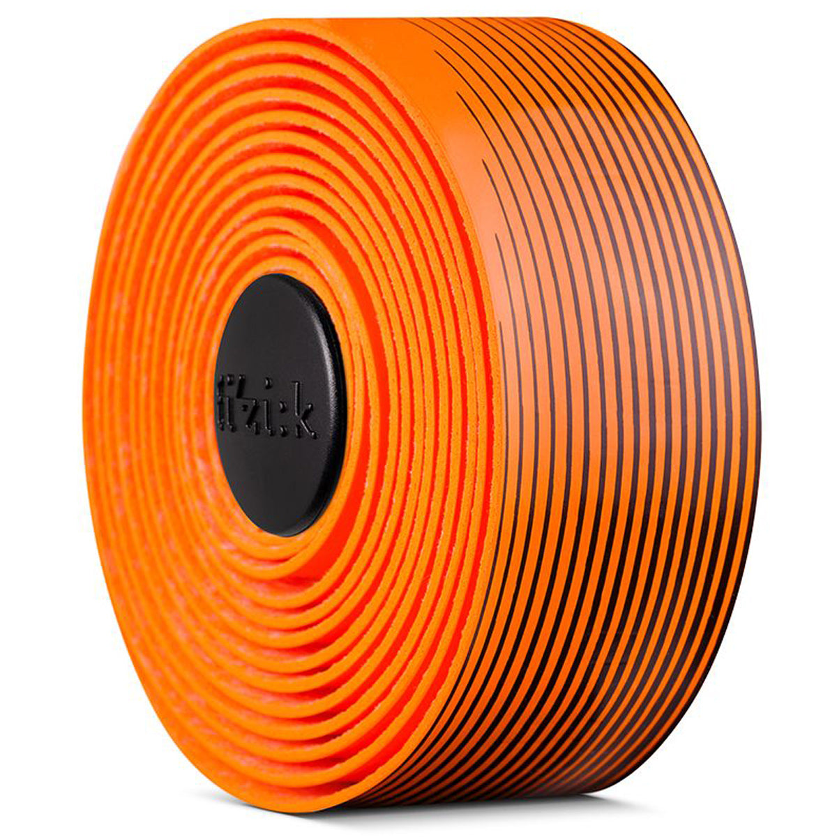 Nastro Manubrio Fizik Vento Microtex Tacky bi-color - Arancio Fluo nero