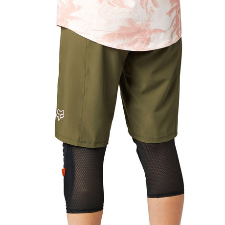 Pantaloncini Fox mtb donna Flexair Lite - Verde - D
