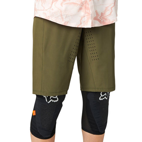 Pantaloncini Fox mtb donna Flexair Lite - Verde - C