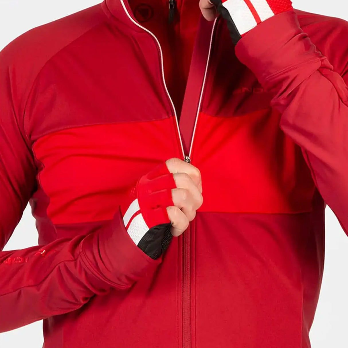 Maglia maniche lunghe Endura FS260-Pro Jetstream - Rosso - G