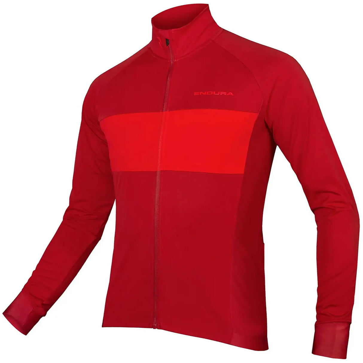 Maglia maniche lunghe Endura FS260-Pro Jetstream - Rosso - C