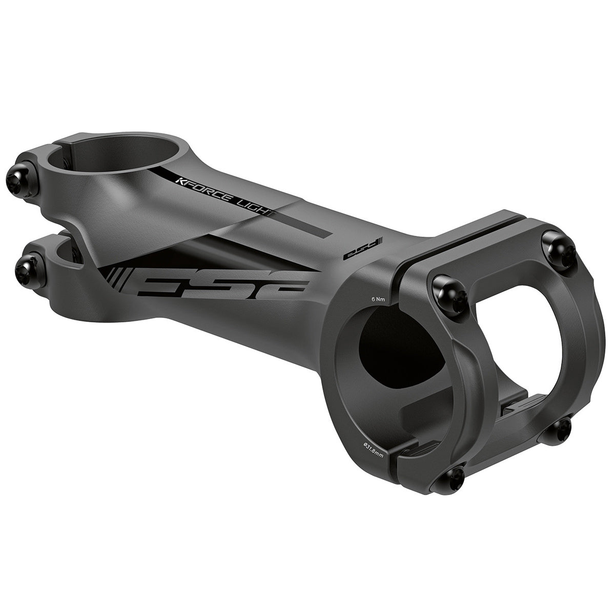 Attacco manubrio Fsa K-Force Light 2.0 6ﾰ - Nero