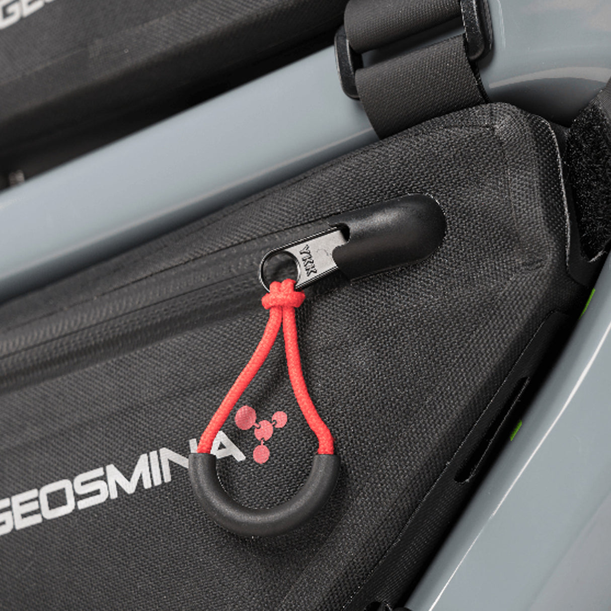 Borsa telaio Geosmina Large Frame Gravel - Nero - M