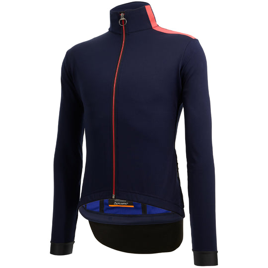 Santini Vega Multi Hooded jacket - Dark blue