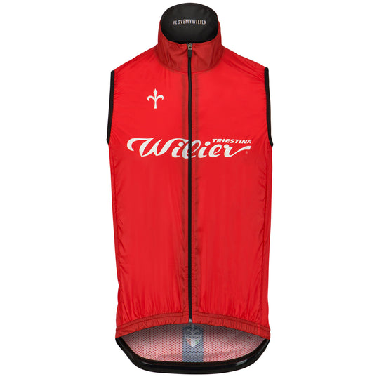 Wilier Triestina wind vest - Red