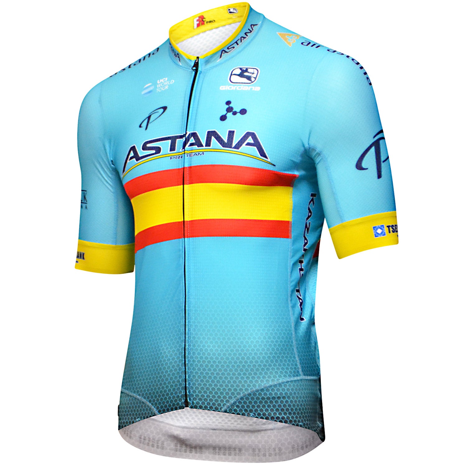 Sleeve Jersey Astana Team Jersey Cycling Kit 2019 Astana 2019 FR-C