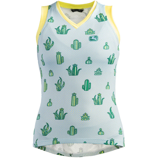Maglia senza maniche donna Giordana Arts - Cactus