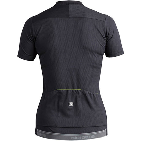 Maglia donna Giordana Fusion - Nero giallo