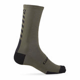 Calze Giro HRc + Merino Mid - Verde Nero