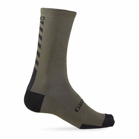 Calze Giro HRc + Merino Mid - Verde Nero