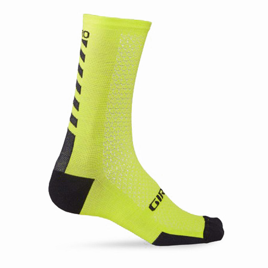 Calze Giro HRc + Merino Mid - Lime Nero