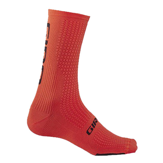 Chaussettes Giro HRc Team - Orange Noir