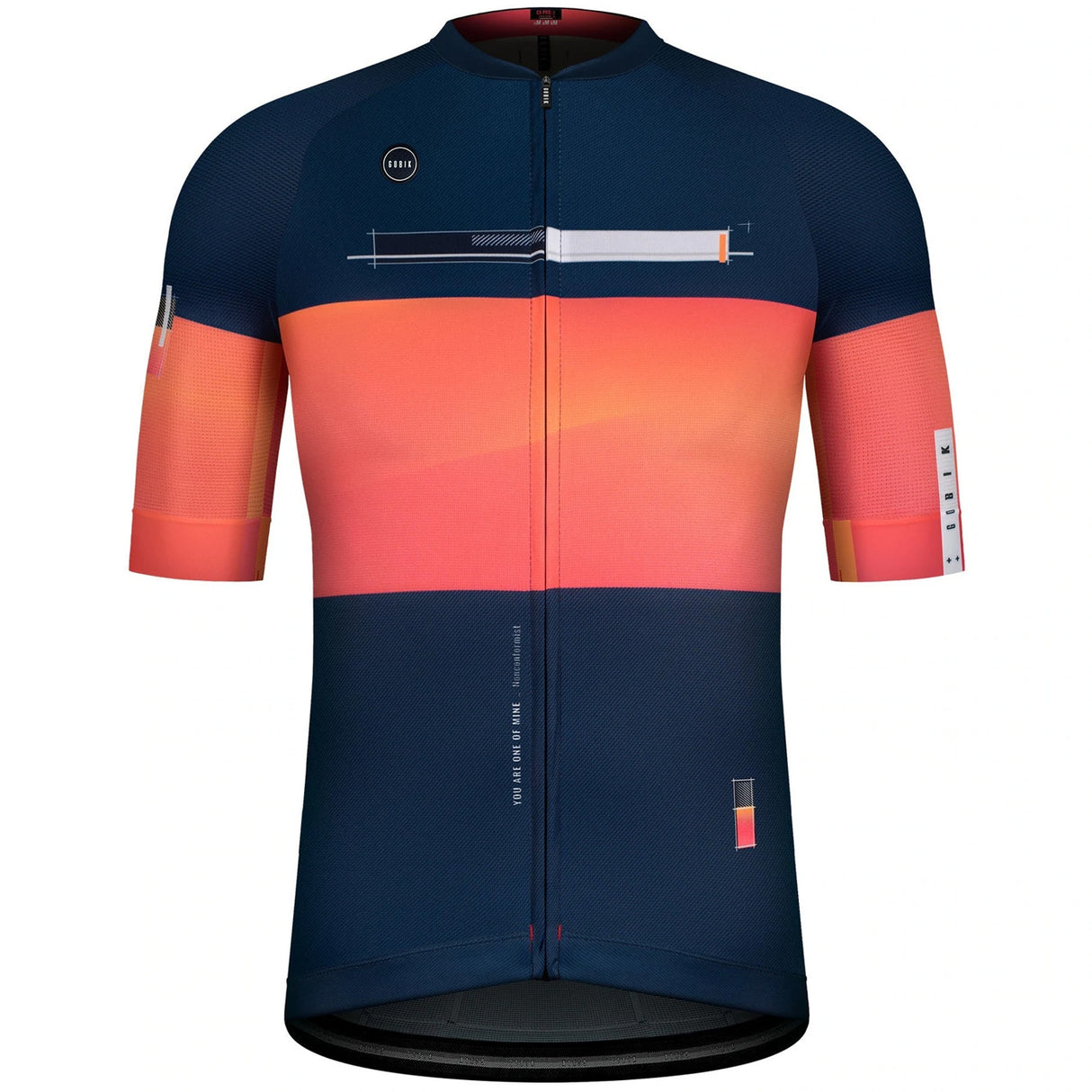 Maglia Gobik Cx Pro 2.0 Fraser - Blu arancio - C
