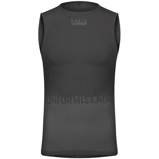 Maillot de corps sans manches Gobik Limber Skin Basalt - Noir