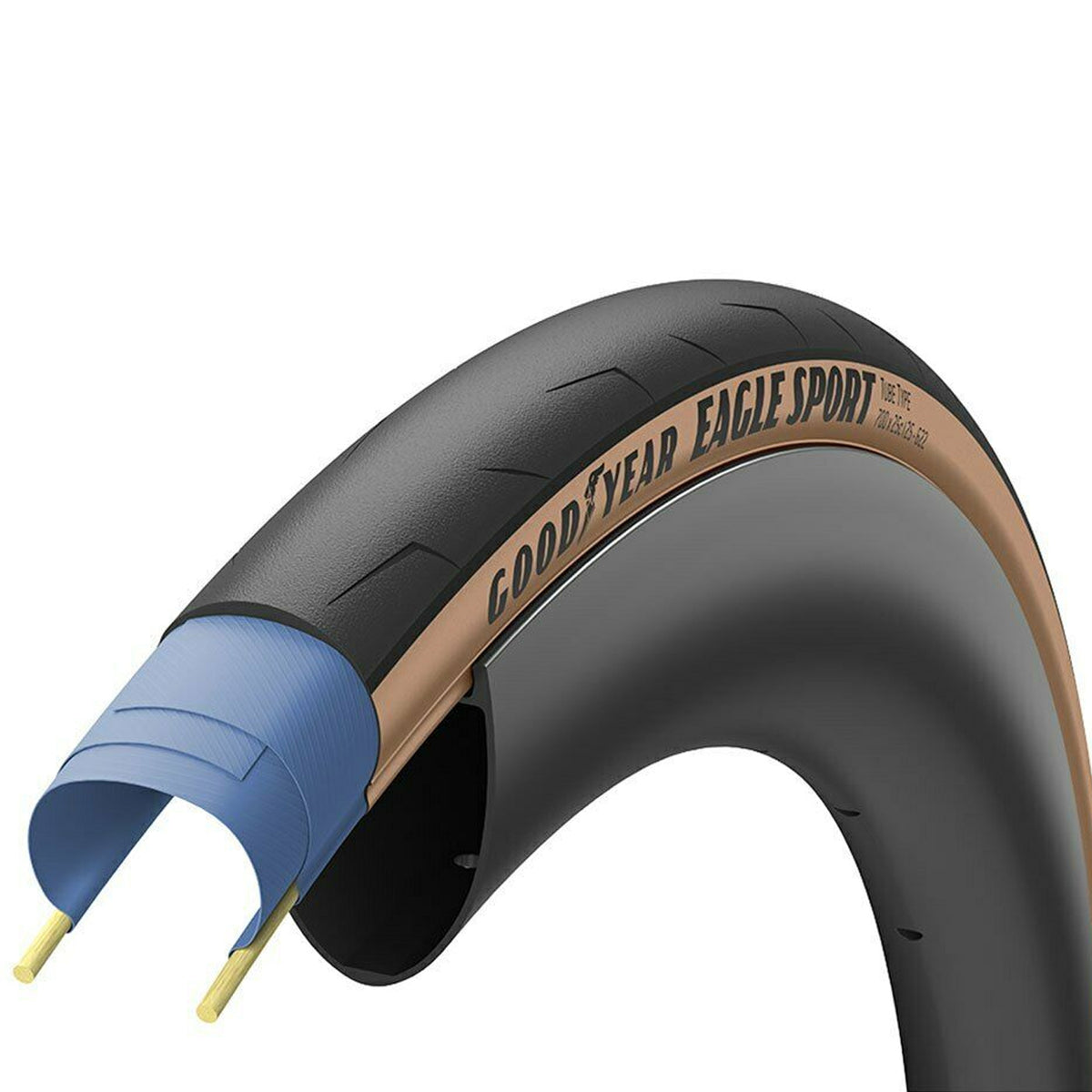 Pneumatico gravel Goodyear CONNECTOR 700x35 pieghevole Tubeless nero Pneumatico gravel Goodyear CONNECTOR 700x35 pieghevole Tubeless nero