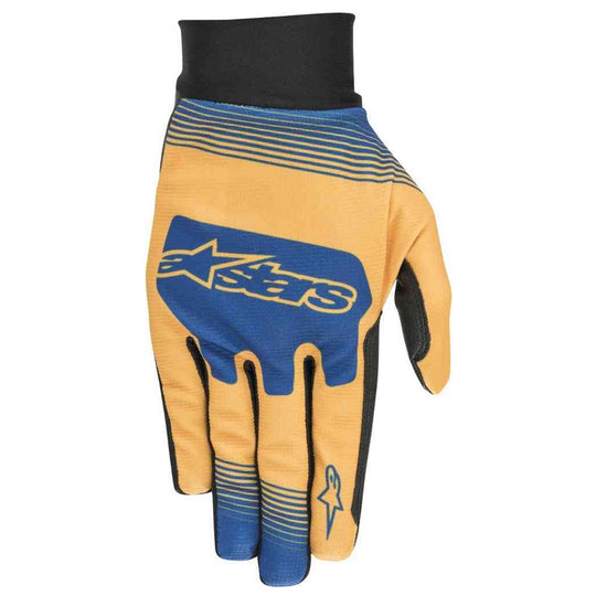 Guantes Alpinestar Teton Plus - Amarillo azul