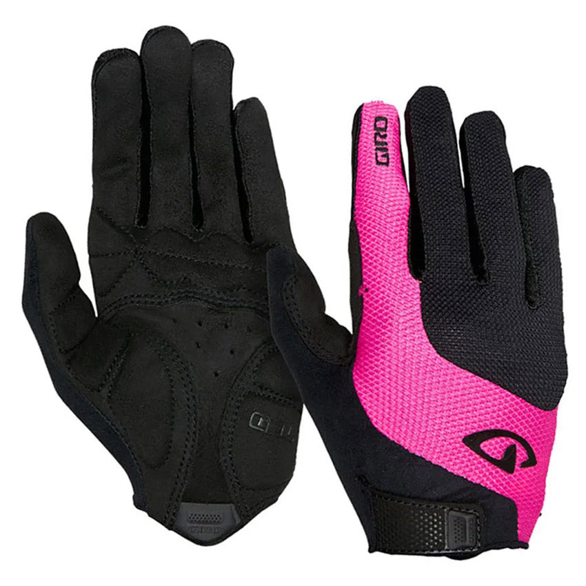 Guanti donna Giro Tessa LF - Nero rosa