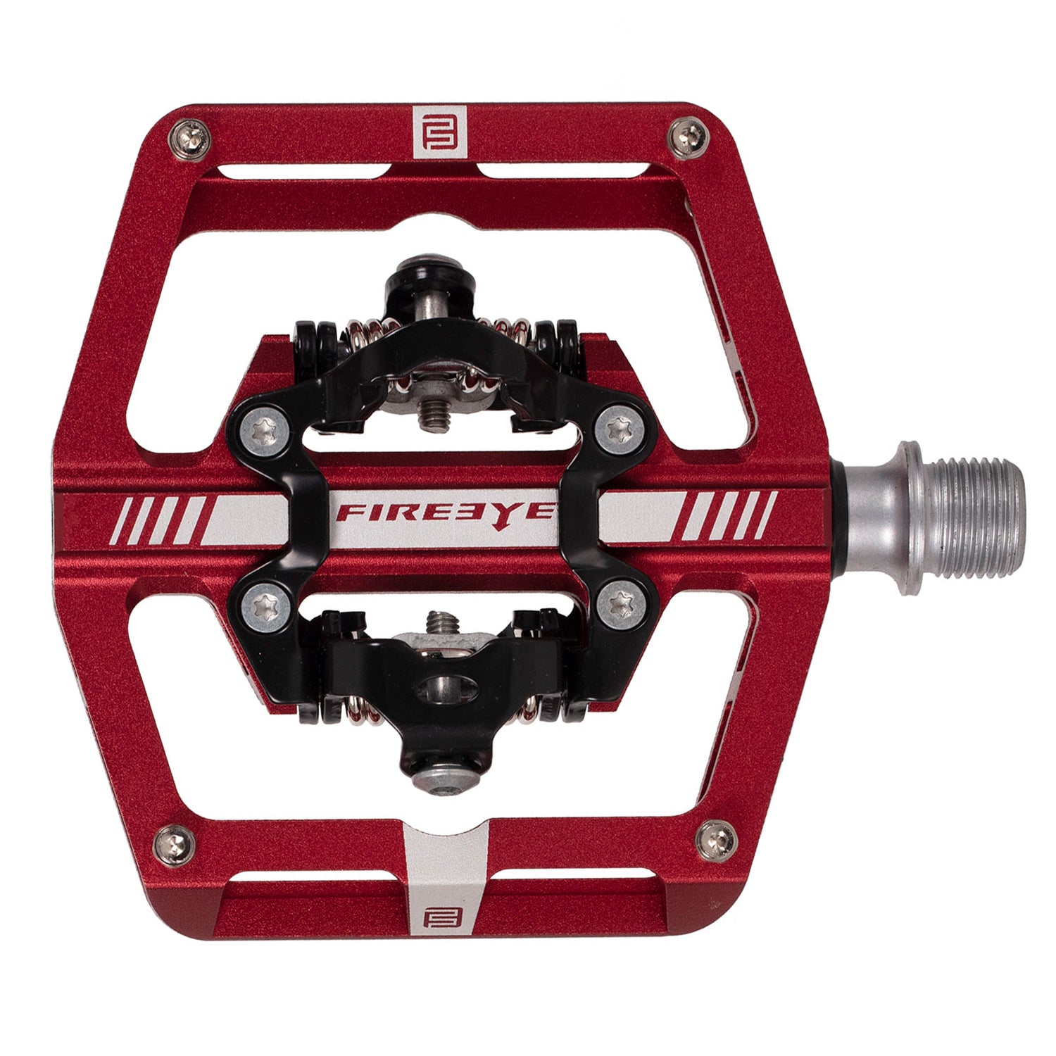Fireeye Hot Clip M SPD pedals Red All4cycling
