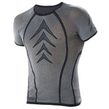 Maglia intima M/C Biotex Powerflex - Nero Grigio