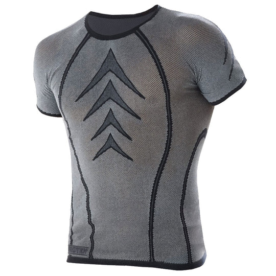 Biotex Powerflex S/S base layer - Black Grey