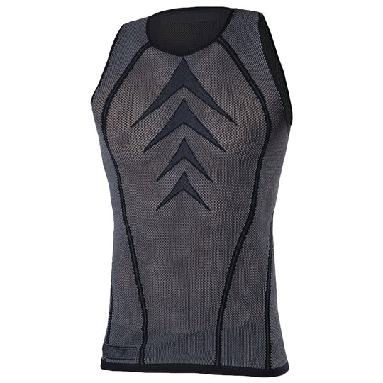 Biotex Powerflex Singlet Base Layer - Black Grey