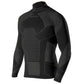 Maillot de corps M/L Biotex Turtleneck Icebreak - Noir Gris