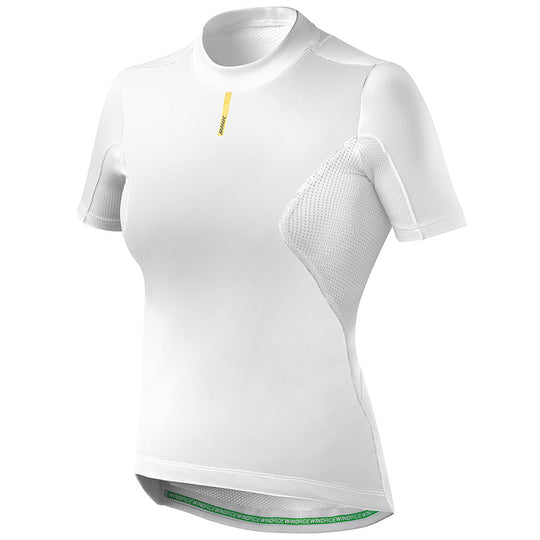 Maglia intima M/C Donna Mavic Wind Ride - Bianco