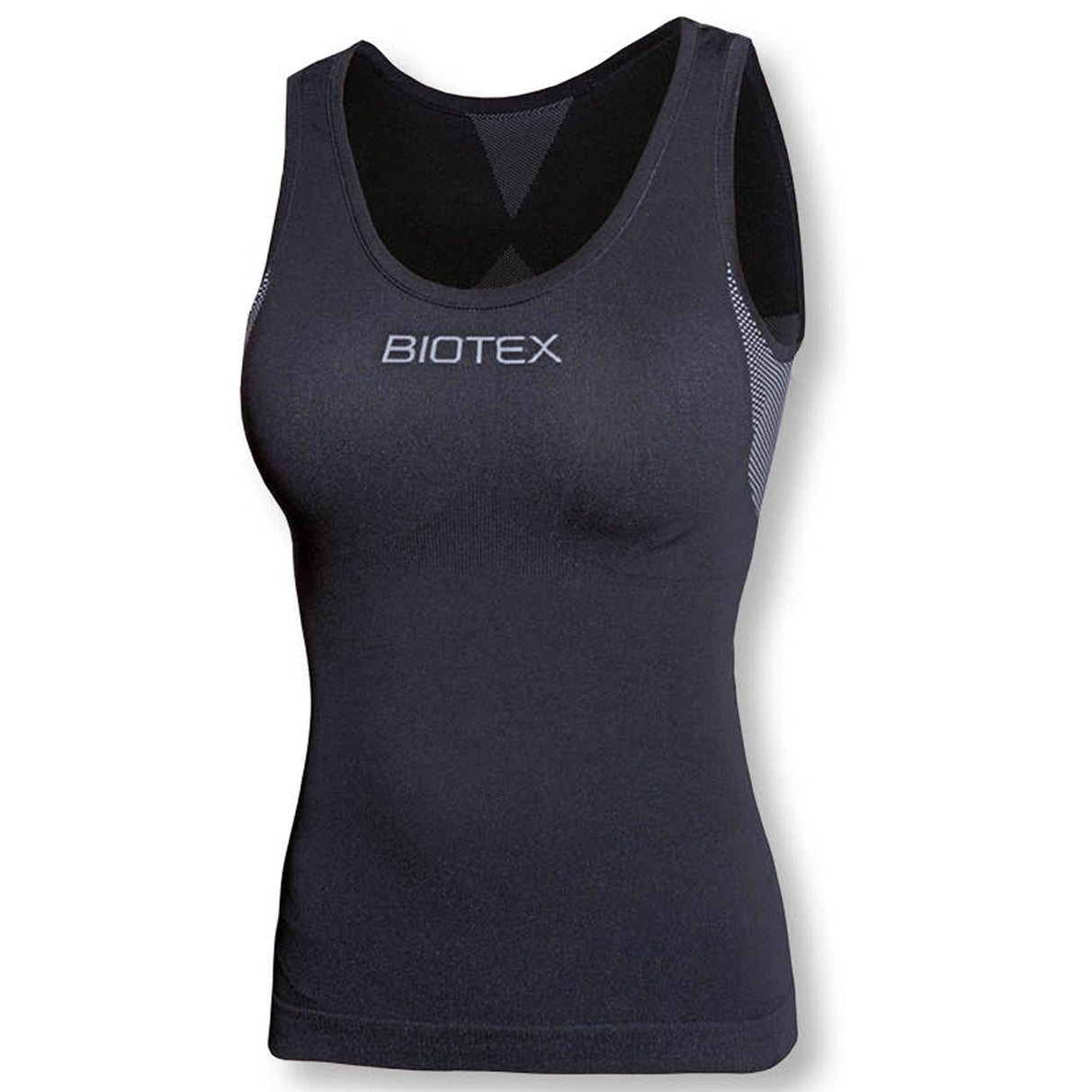 Maglia intima donna senza maniche Biotex Sun - Nero - G