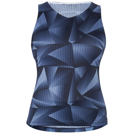 Maglia intima donna senza maniche Mavic Hot Ride + SL Graphic - Blu - I