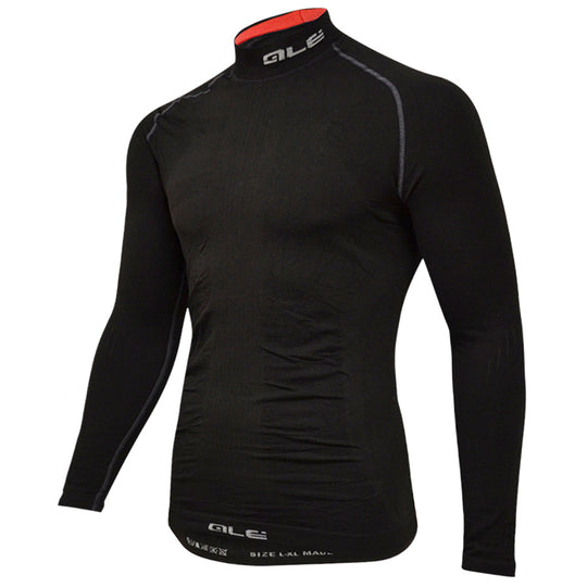 Sport-Unterhemd L/A Ale Carbon - Schwarz