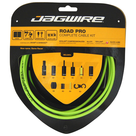 Kit Cavi Completo Road Pro Jagwire - Verde