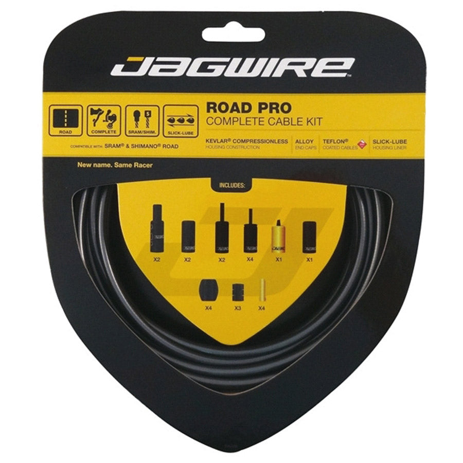 Kit Cavi Completo Road Pro Jagwire - Grigio Ghiaccio