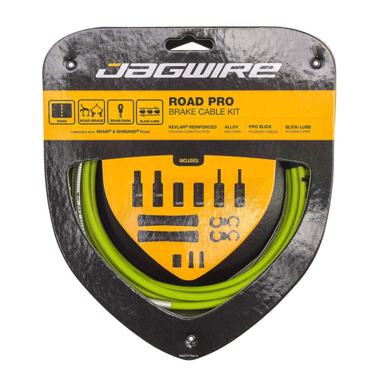 Kit Cavi Freno Jagwire Road Pro - Verde