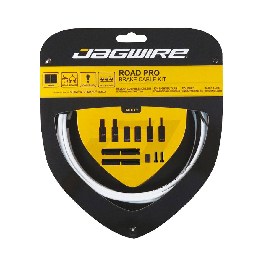 Kit Cavi Freno Jagwire Road Pro - Bianco