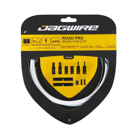 Kit Cavi Freno Jagwire Road Pro - Bianco