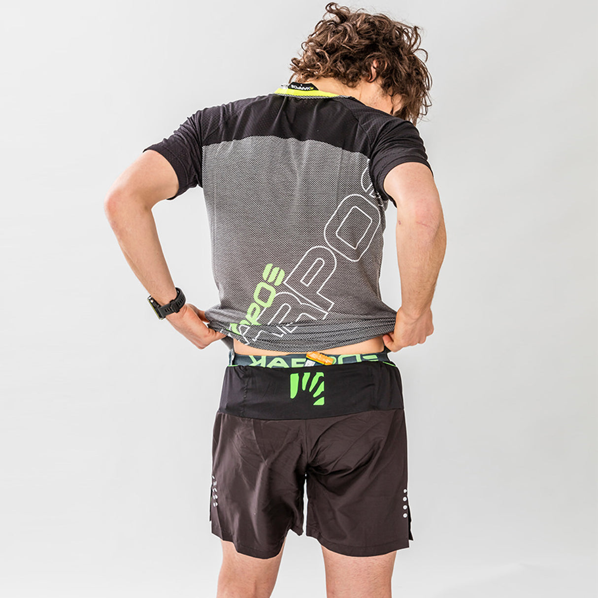 Pantaloncini running Fast - Nero