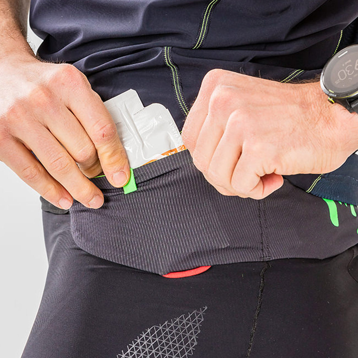 Pantaloncini running Karpos Lavaredo Tight - Nero