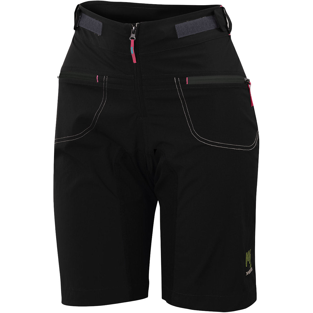 Pantaloni corti donna MTB Karpos Rapid Baggy Nero All4cycling