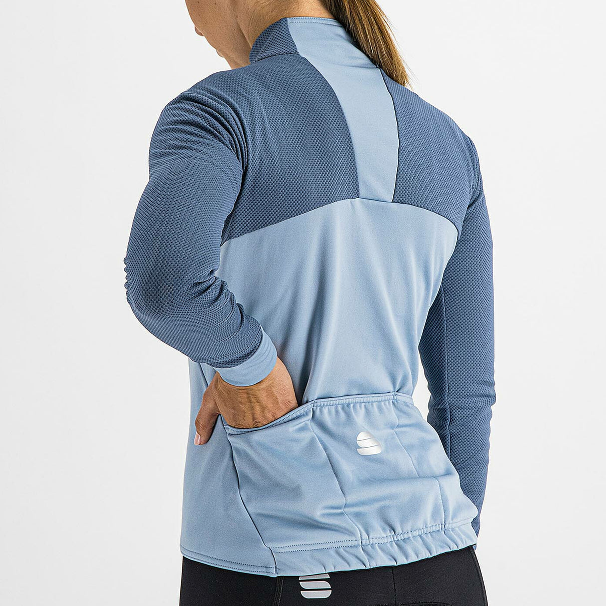 Maglia donna maniche lunghe Sportful Kelly - Azzurro - L