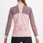 Maillot femme manches longues Sportful Kelly - Rose