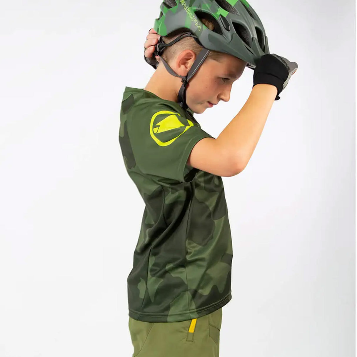 Maglia bambino Endura MT500JR LTD - Verde - M
