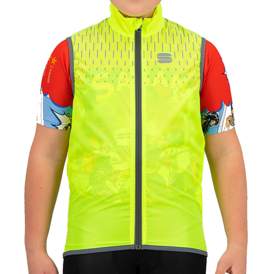 Gilet Enfant Sportful Reflex - Jaunes