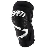 Protezioni ginocchio Leatt 3DF 5.0 ZIP - Nero bianco