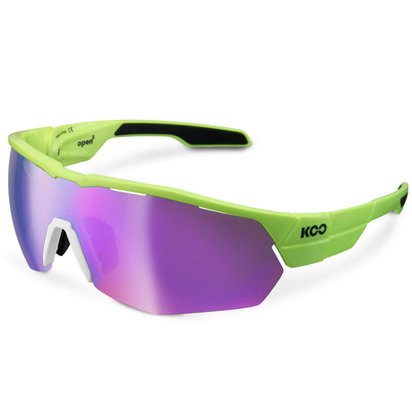 Occhiali KOO Open Cube - Giallo fluo