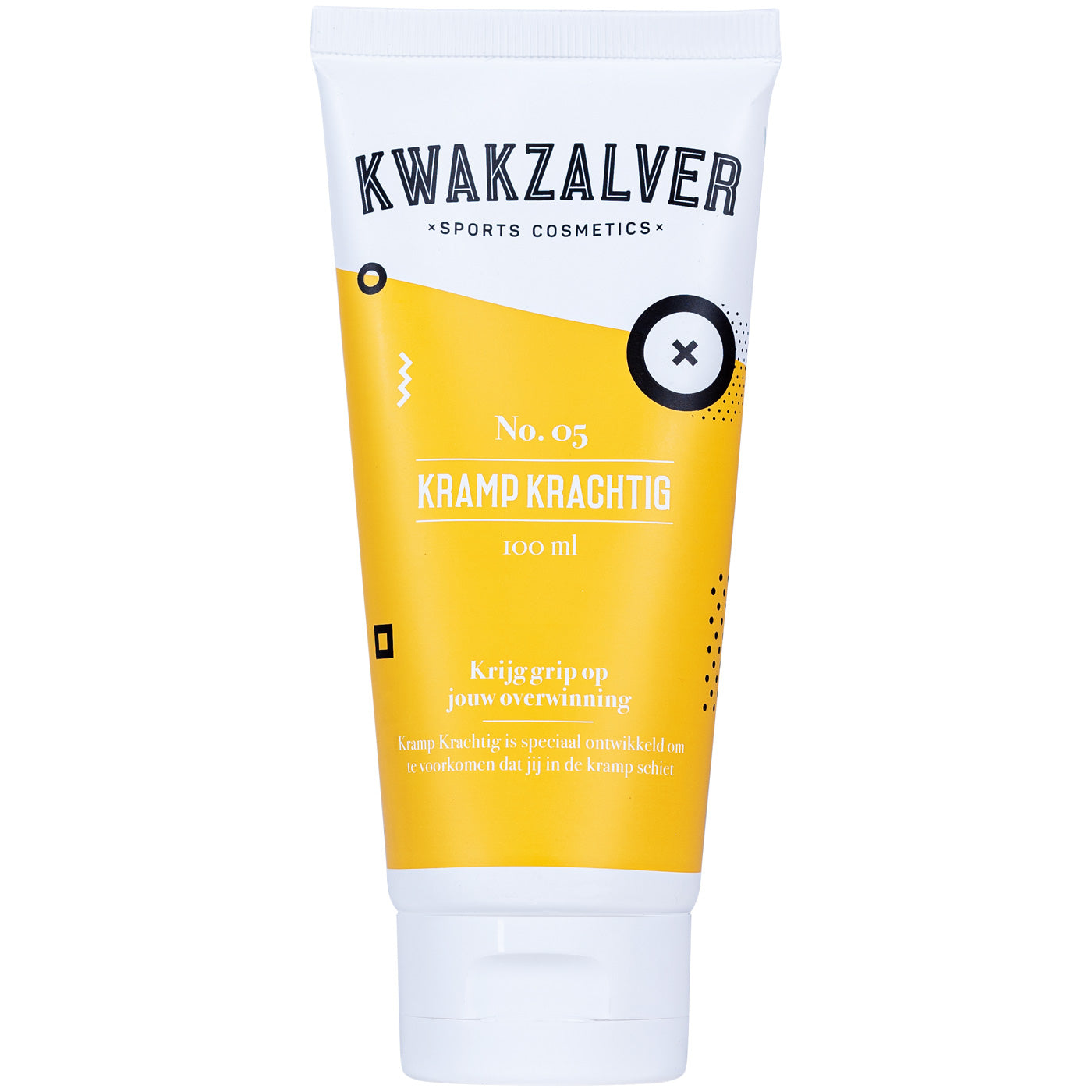 Kwakzalver Kramp Krachtig magnesium creme 100ml All4cycling