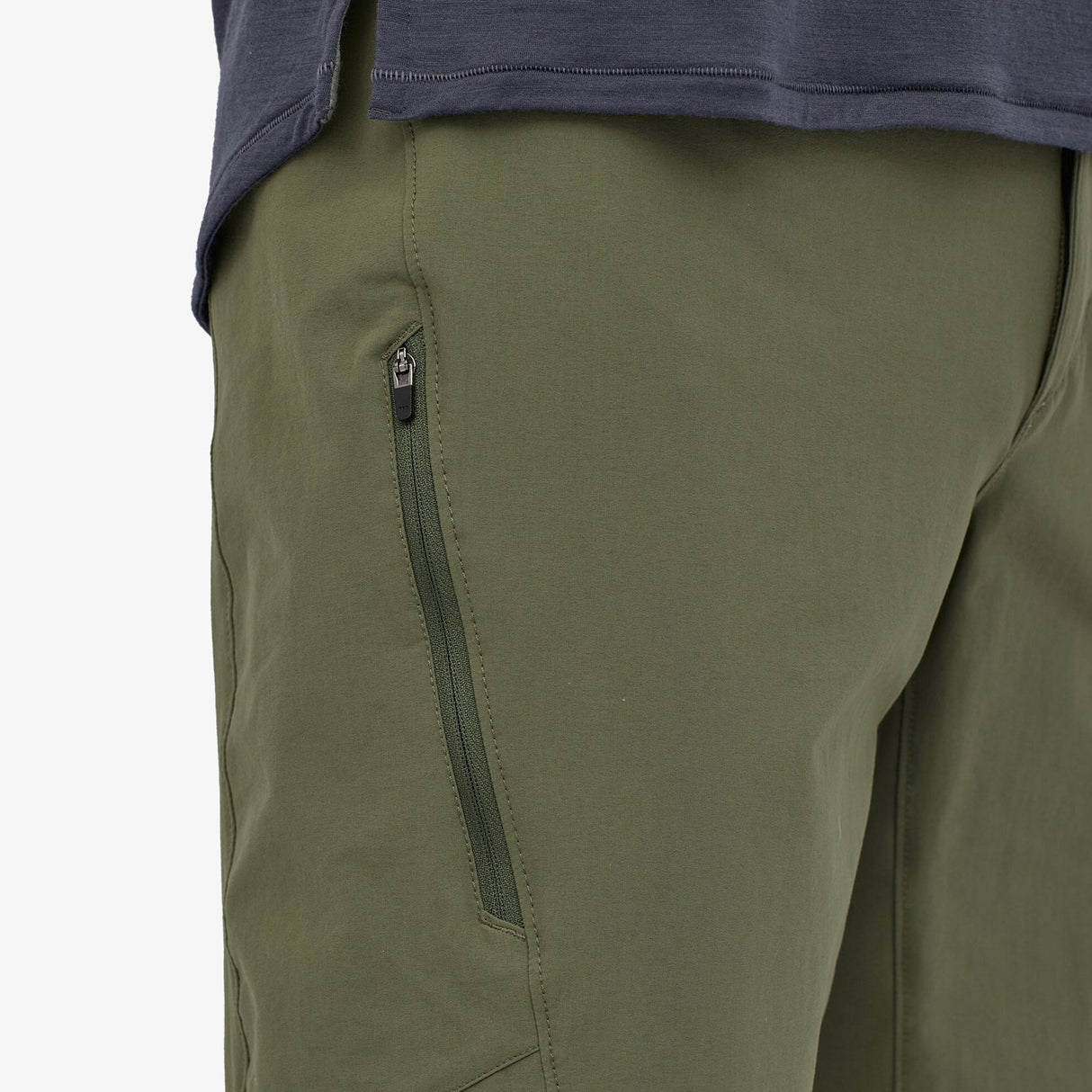 Pantaloncini Patagonia Landfarer Bike - Verde - H