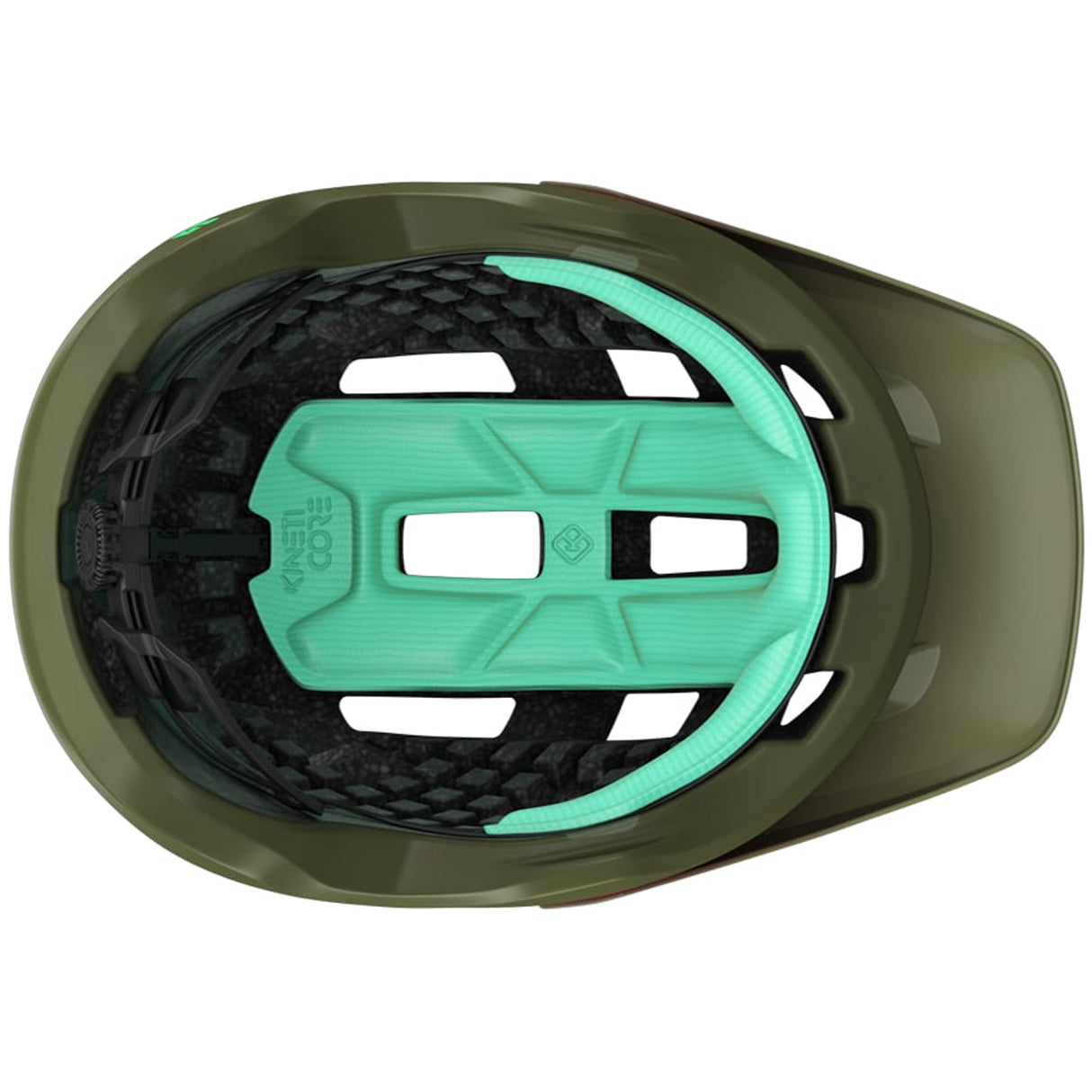 Casco Lazer Coyote KinetiCore - Arancio verde - O